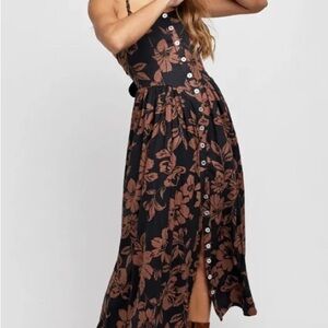 FREE PEOPLE | Levaine Midi Dress SOLD OUT EVERYWHERE size XS /S sundress